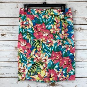 Ann Taylor LOFT denim pencil skirt